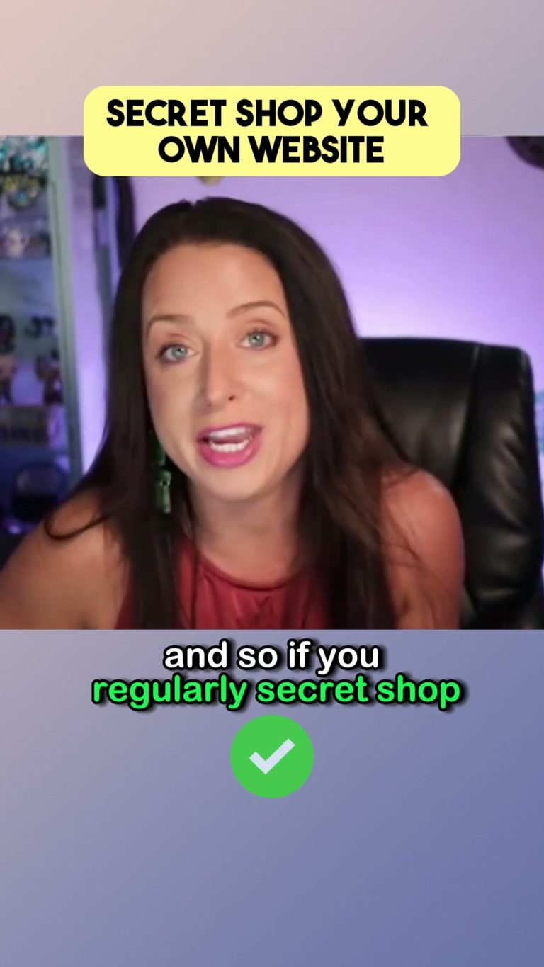 Secret Shop Your Own Website – Here’s Why