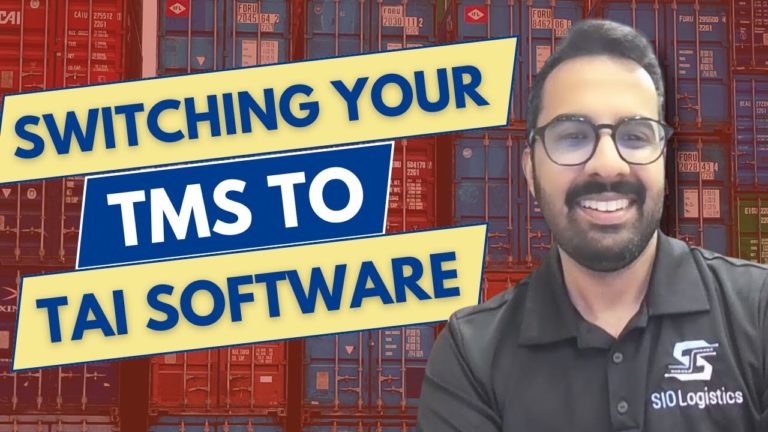 Switching Your TMS to Tai Software